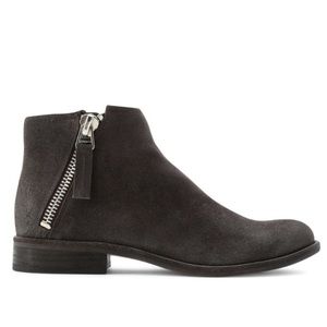 Dolce Vita Vesa Suede Zip Bootie
